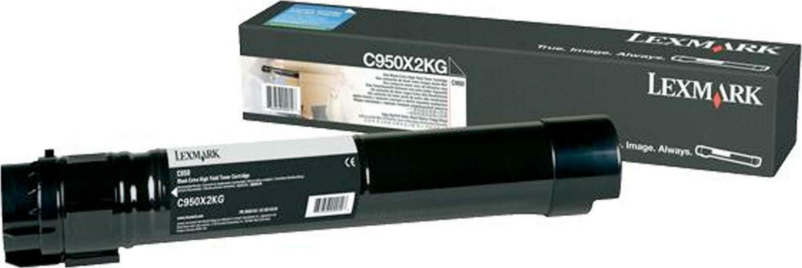 Lexmark C950X2KG Γνήσιο Toner Laser Εκτυπωτή Μαύρο Extra High Yield 32000 Σελίδων