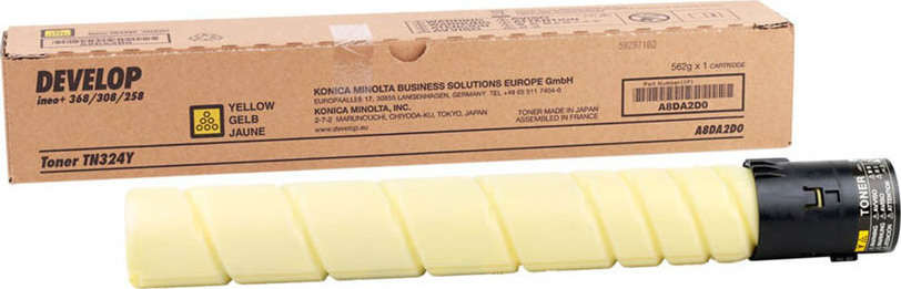 Develop TN-324Y Γνήσιο Toner Laser Εκτυπωτή Κίτρινο 26000 Σελίδων (A8DA2D0)