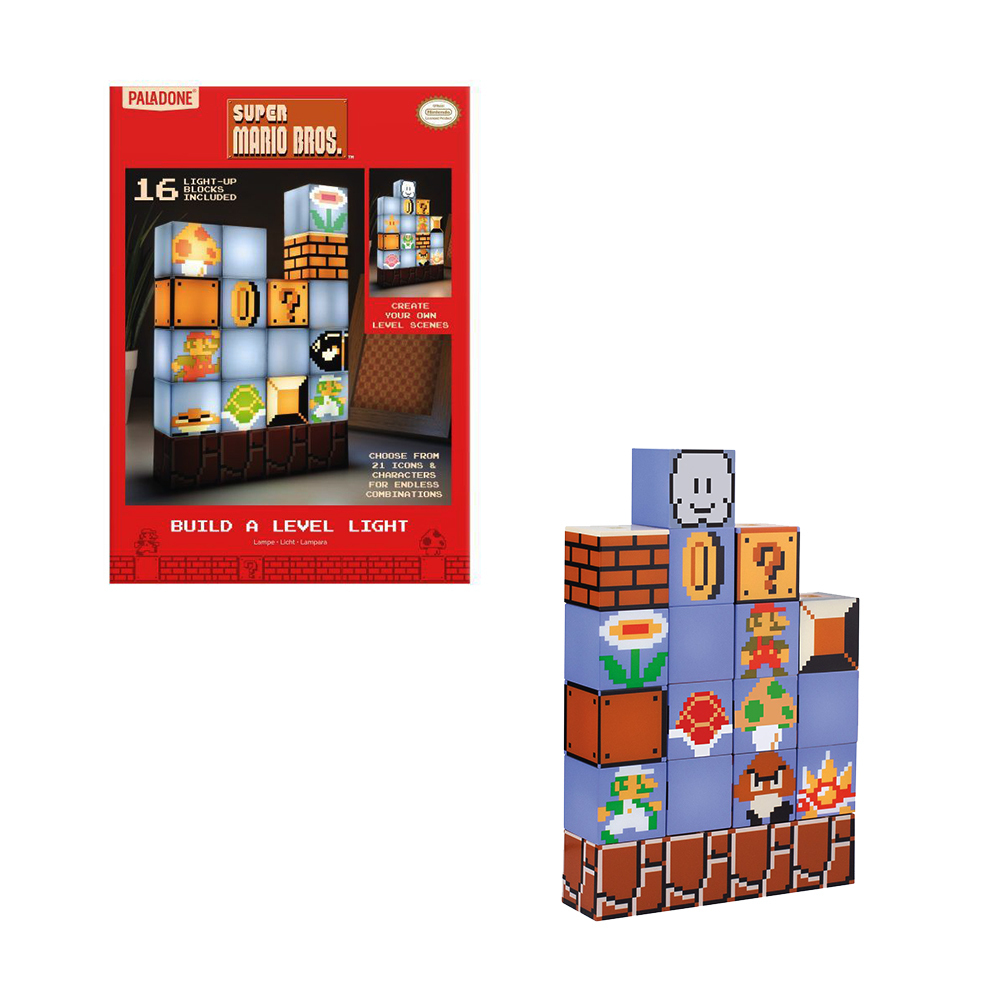 Paladone Παιδικό Διακοσμητικό Φωτιστικό Super Mario Bros Πολύχρωμο 20εκ.