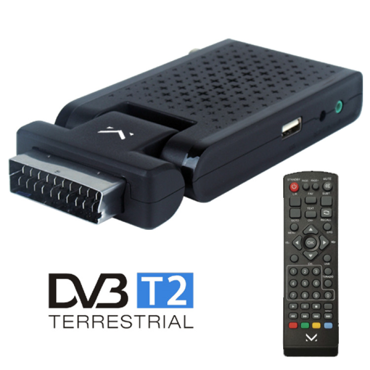 Majestic DEC-663N Ψηφιακός Δέκτης Mpeg-4 HD (720p) Σύνδεση SCART