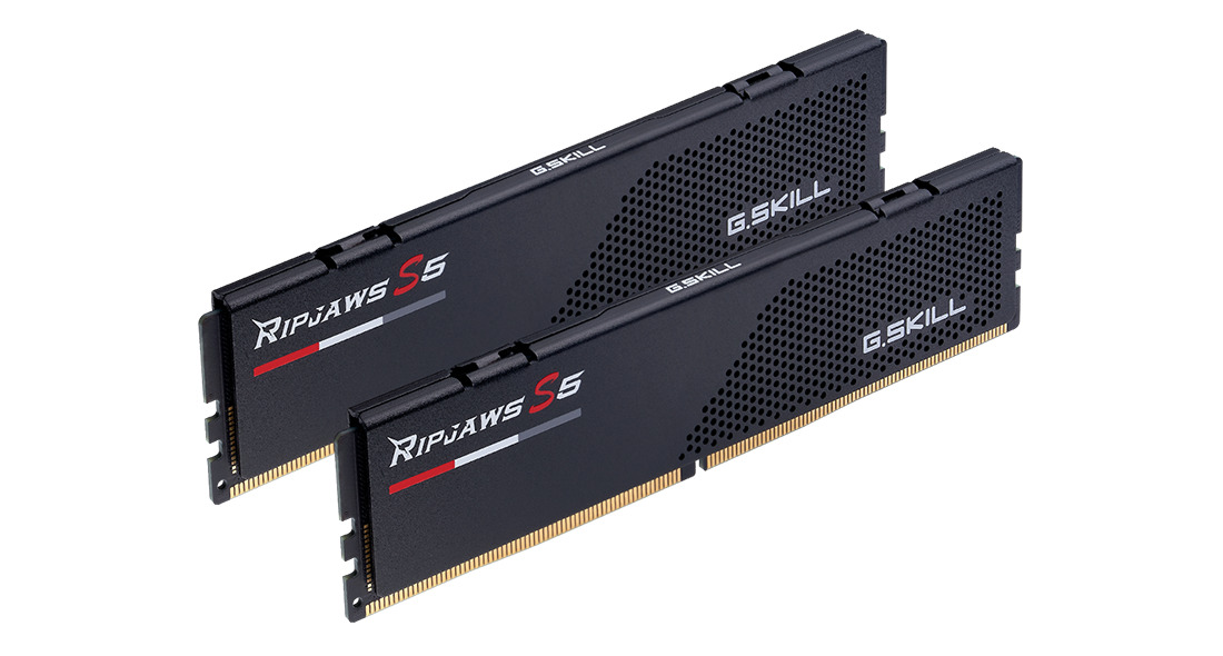 G.Skill Ripjaws S5 DDR5 32GB RAM με 2x16GB Modules για Desktop F5-5600J4040C16GX2-RS5K
