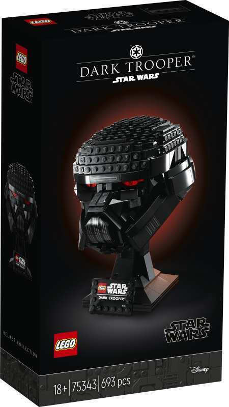 Lego Star Wars Dark Trooper Helmet για 18+ Ετών 693τμχ - Image 1