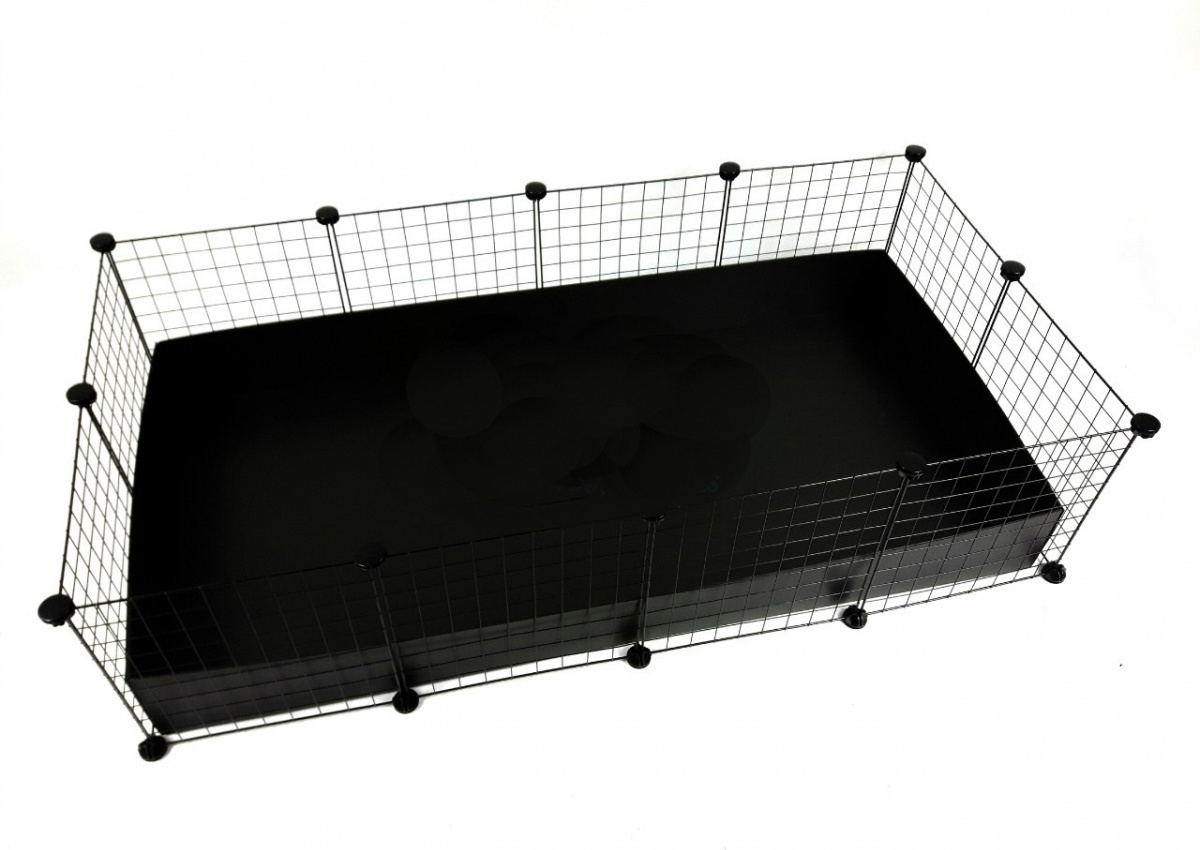 C&C C&C Modular Cage Μαύρο 145x75x37cm