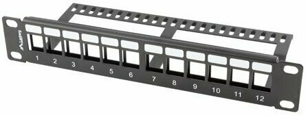 Lanberg Patch Panel Blank 12 Port 1U