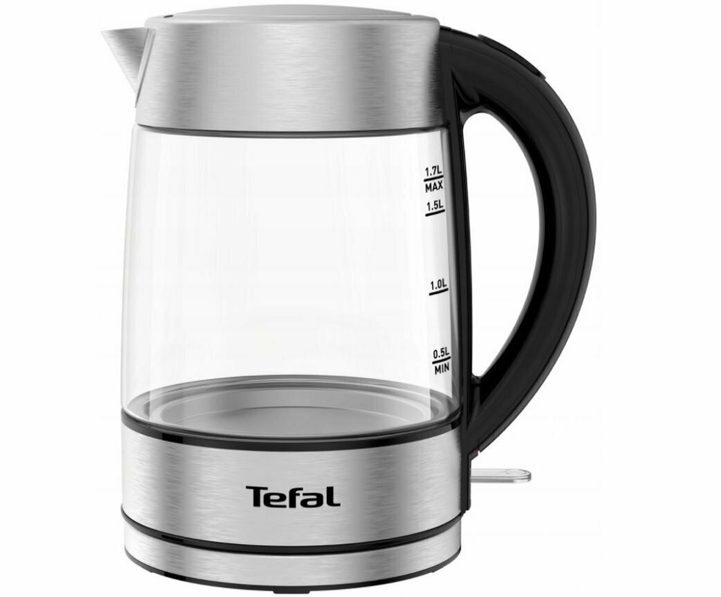 Tefal Βραστήρας 1.7lt 2200W Ασημί KI772D38