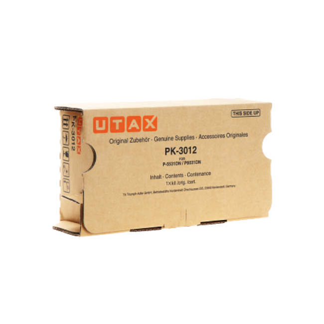 Utax PK-3012 Γνήσιο Toner Laser Εκτυπωτή Μαύρο 25000 Σελίδων (1T02T60UT0)