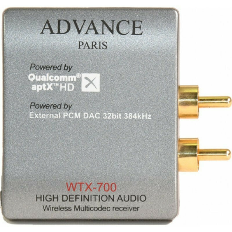 Advance Acoustic WTX-700 Bluetooth Receiver Ασημί