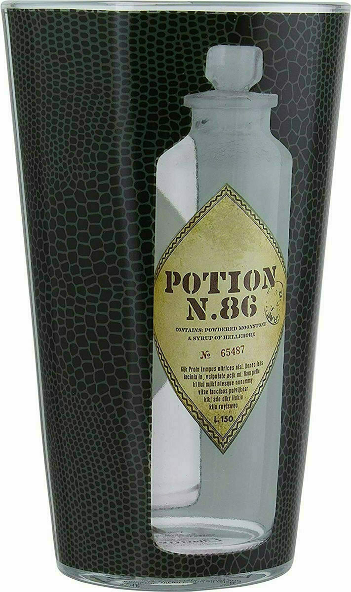 20220811101744_paladone_harry_potter_potiri_nerou_apo_gyali_pp8372hp Paladone Harry Potter Ποτήρι Νερού από Γυαλί - Image 1