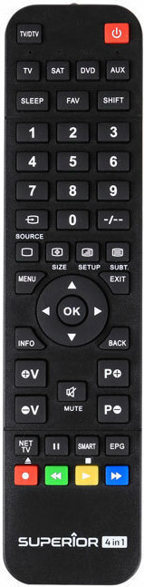 Superior Electronics 4:1 Τηλεχειριστήριο SUPTPB009 - Image 1