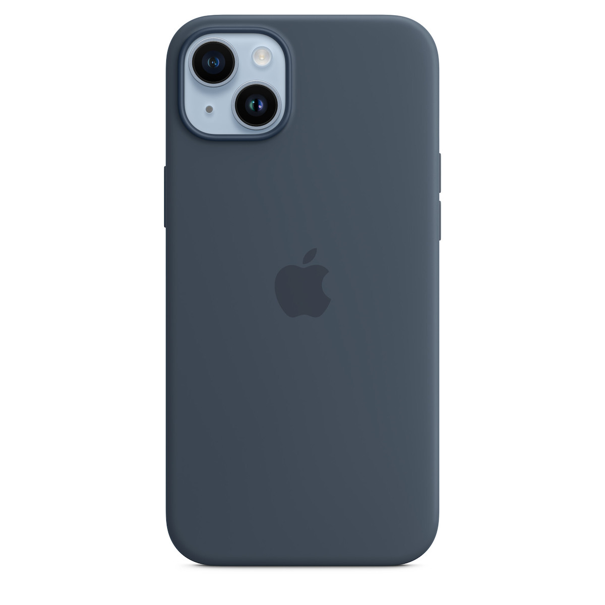 Apple Silicone Case with MagSafe Back Cover Σιλικόνης Storm Blue (iPhone 14 Plus) MPT53ZM/A