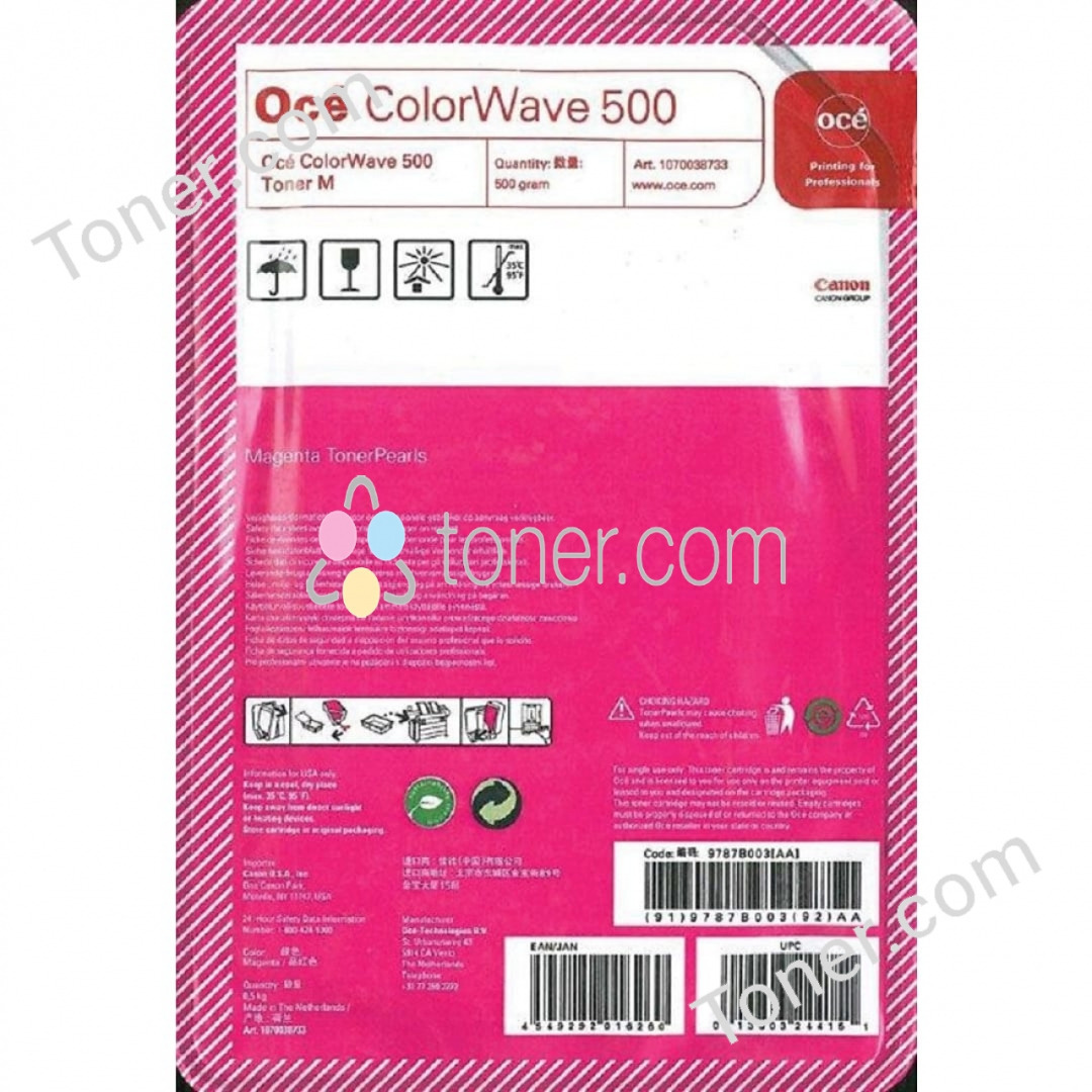 OCE Cw 500 Γνήσιο Toner Laser Εκτυπωτή Ματζέντα (1070038733)