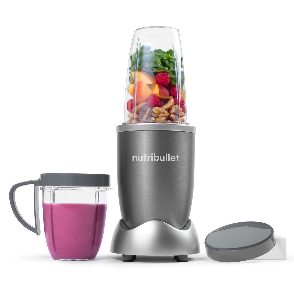 NutriBullet NB606DG με Κανάτα 0.5lt 600W Γκρι