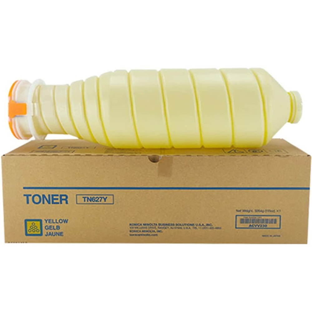 Konica Minolta TN-627Y Γνήσιο Toner Laser Εκτυπωτή Κίτρινο 220000 Σελίδων (ACVV250)