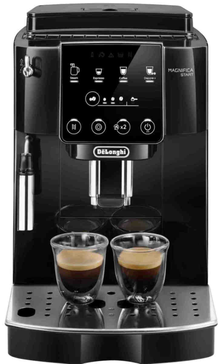 20221222101719_delonghi_magnifica_start_aytomati_michani_espresso_1450w_piesis_15bar_mayri De'Longhi Magnifica Start Αυτόματη Μηχανή Espresso 1450W Πίεσης 15bar με Μύλο Άλεσης Μαύρη - Image 1