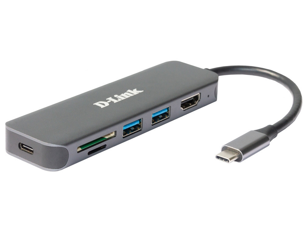 D-Link USB-C Docking Station με HDMI 4K PD (DUB-2327)