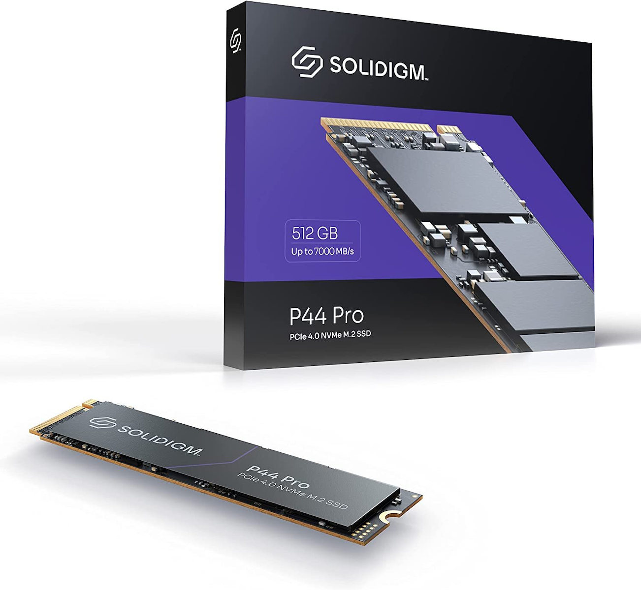 Solidigm P44 Pro SSD 512GB M.2 NVMe PCI Express 4.0 SSDPFKKW512H7X1 - Image 1