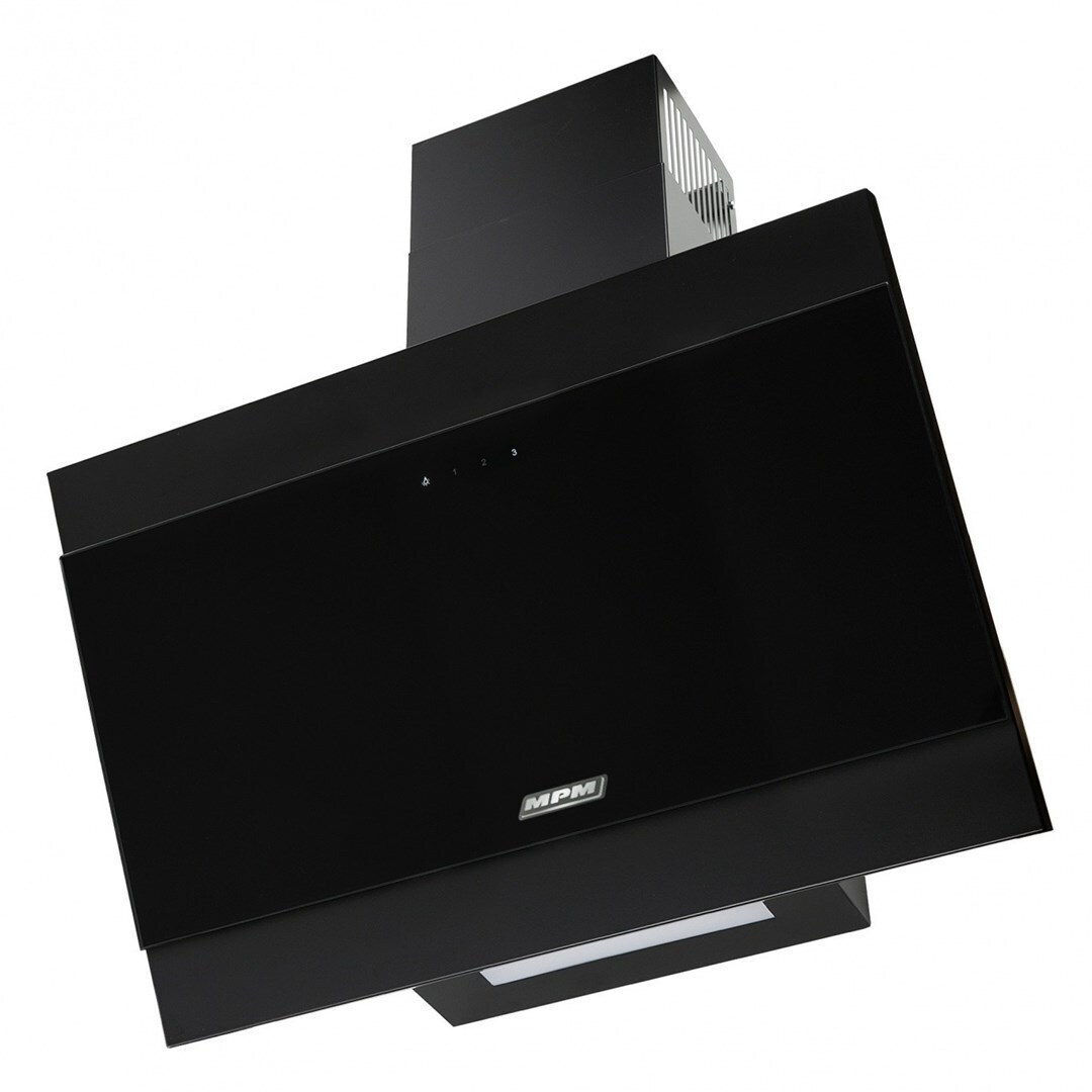 MPM MPM-60-OM-43 Καμινάδα 60cm Μαύρη - Image 1