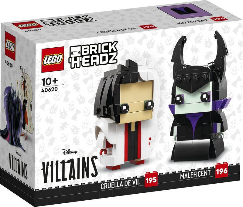 Lego Brick Headz Cruela & Maleficent για 10+ Ετών
