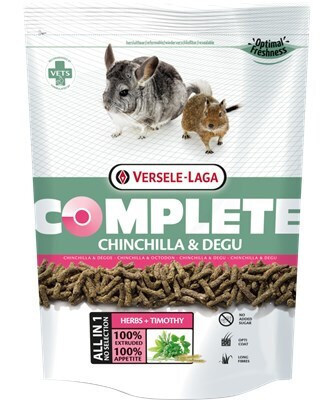 Versele Laga Χόρτα για Ντέγκου / Τσιντσιλά με Βότανα Complete Chinchilla & Degu 1.75kg DLZVSLKDG0024