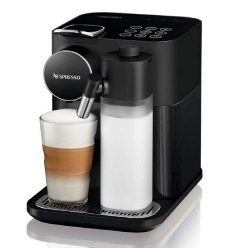 De'Longhi Gran Lattissima Καφετιέρα για Κάψουλες Nespresso Πίεσης 19bar με Αφρογαλιέρα Μαύρη