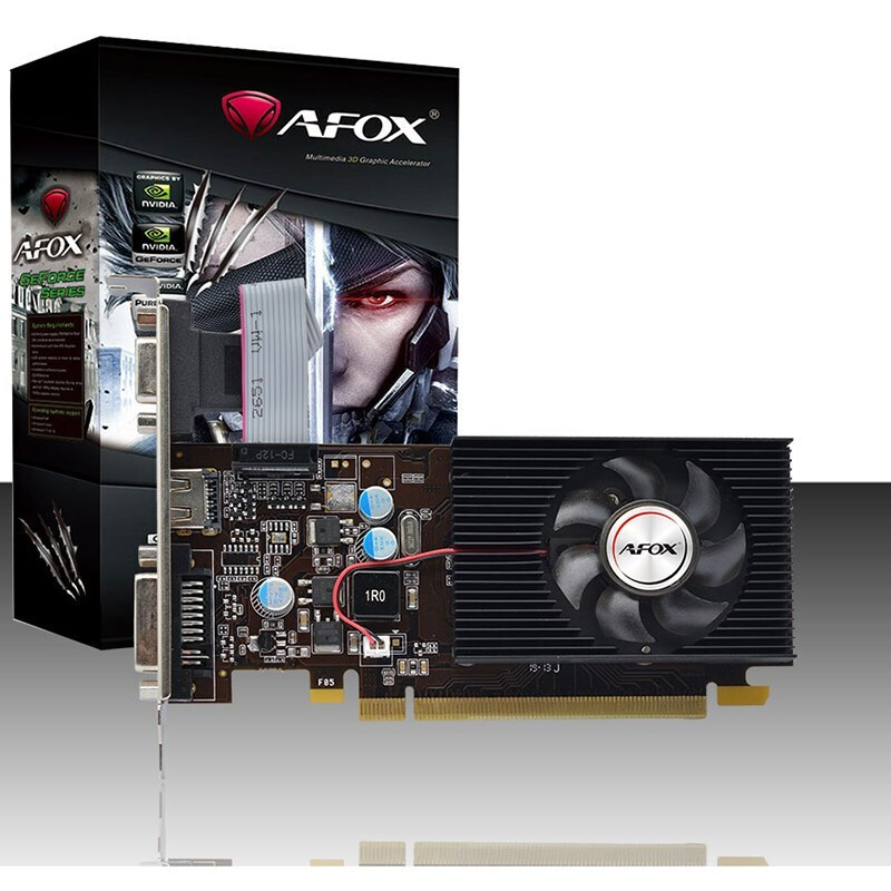 Afox GeForce GT 210 1GB DDR2 Κάρτα Γραφικών AF210-1024D2LG2-V7