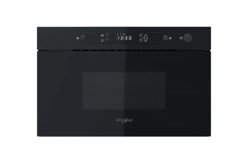 Whirlpool MBNA900B Εντοιχιζόμενος Φούρνος Μικροκυμάτων 22lt Μαύρος