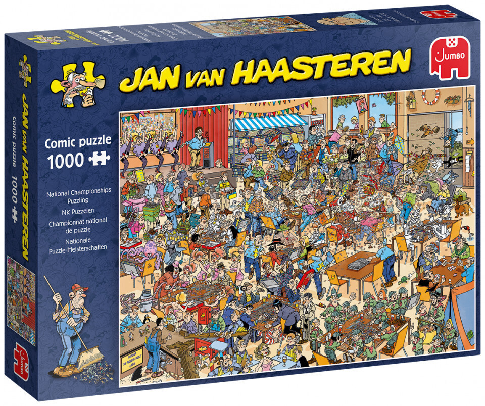 Puzzle National Championships Jan Van Haasteren 2D 1000 Κομμάτια