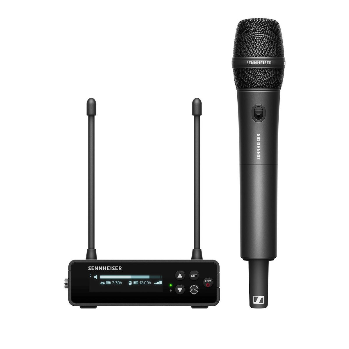 Sennheiser EW-DP 835 SET R4-9 Σετ Ασύρματο Δυναμικό Μικρόφωνο Χειρός, Ζώνης για Φωνητικά
