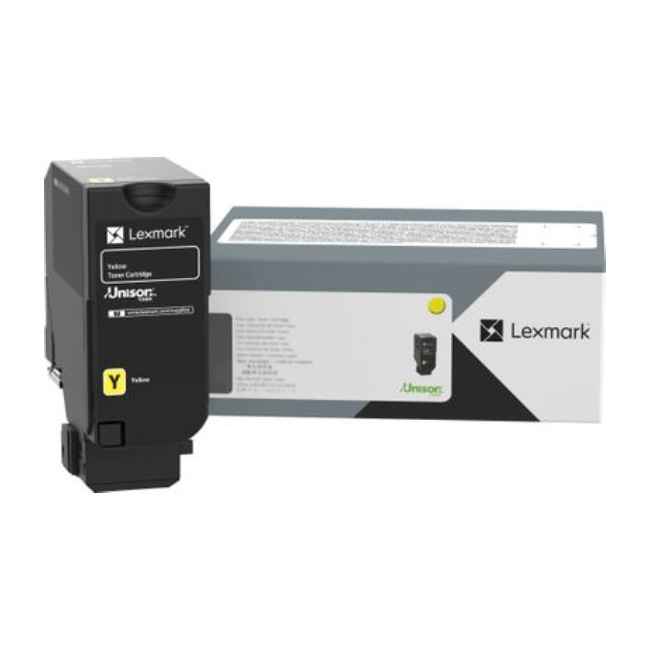 Lexmark 24B7513 Γνήσιο Toner Laser Εκτυπωτή Κίτρινο 11500 Σελίδων
