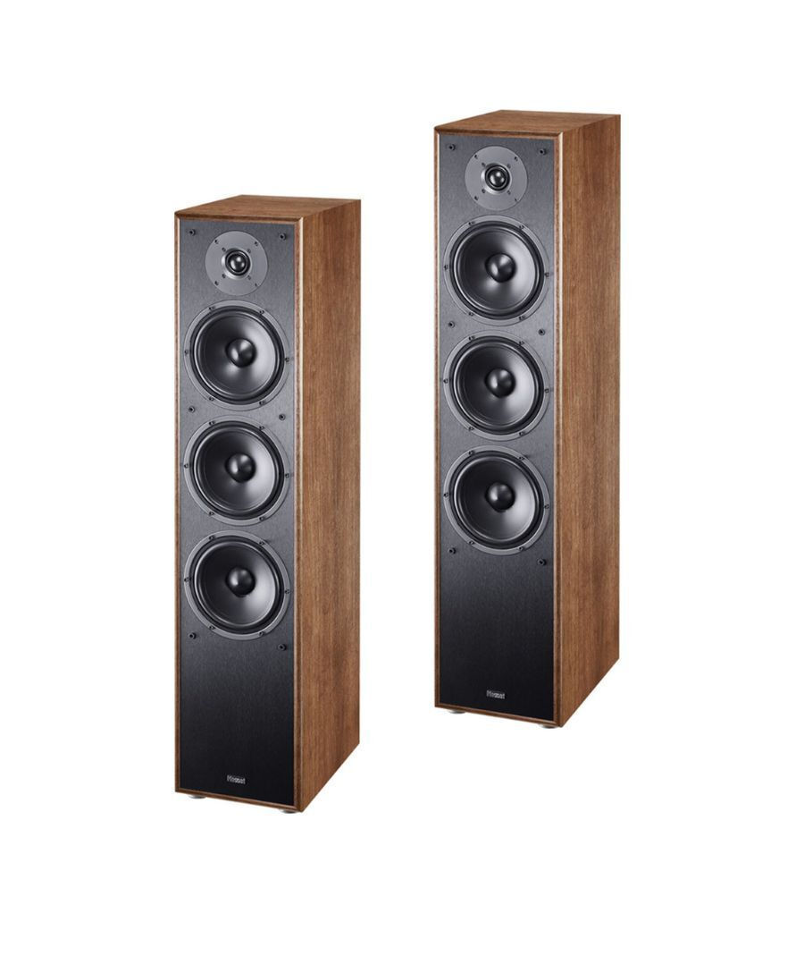 Magnat S70 Ζεύγος Ηχείων Hi-Fi Δαπέδου 190W 3 Δρόμων Π21.5xΒ31xΥ96εκ. Καρυδιά