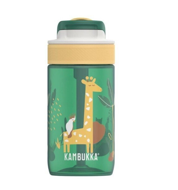 Kambukka Lagoon Παιδικό Παγούρι με Καλαμάκι Διάφανο 400ml 11-04051