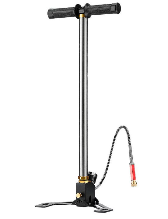 PCP Τρόμπα Αέρος Χεριού με Μανόμετρο