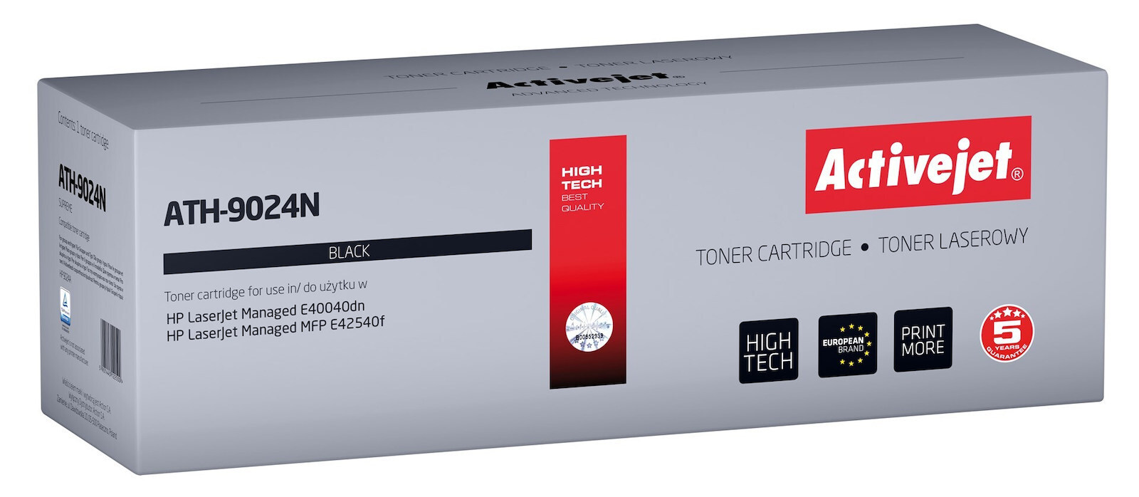 Active Jet Συμβατό Toner για Laser Εκτυπωτή HP W9024MC 11500 Σελίδων Μαύρο