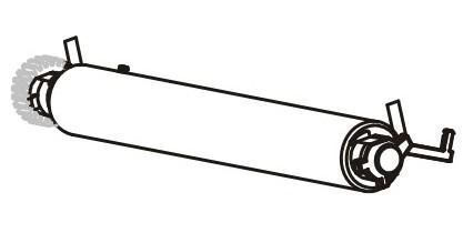 Zebra Platen Std Tt Kit P1027135-040, Direct Thermal, Gk420t, 1 Pc(s)