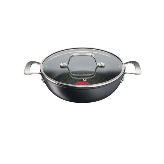 Tefal Unlimited Τηγάνι Με Καπάκι από Αλουμίνιο με Αντικολλητική Επίστρωση 26cm G2557172