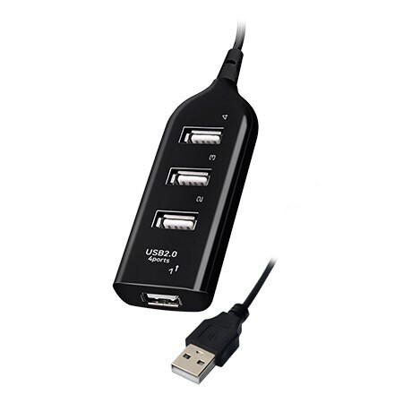 Vakoss TC-234UX USB 2.0 Hub 4 Θυρών με σύνδεση USB-A