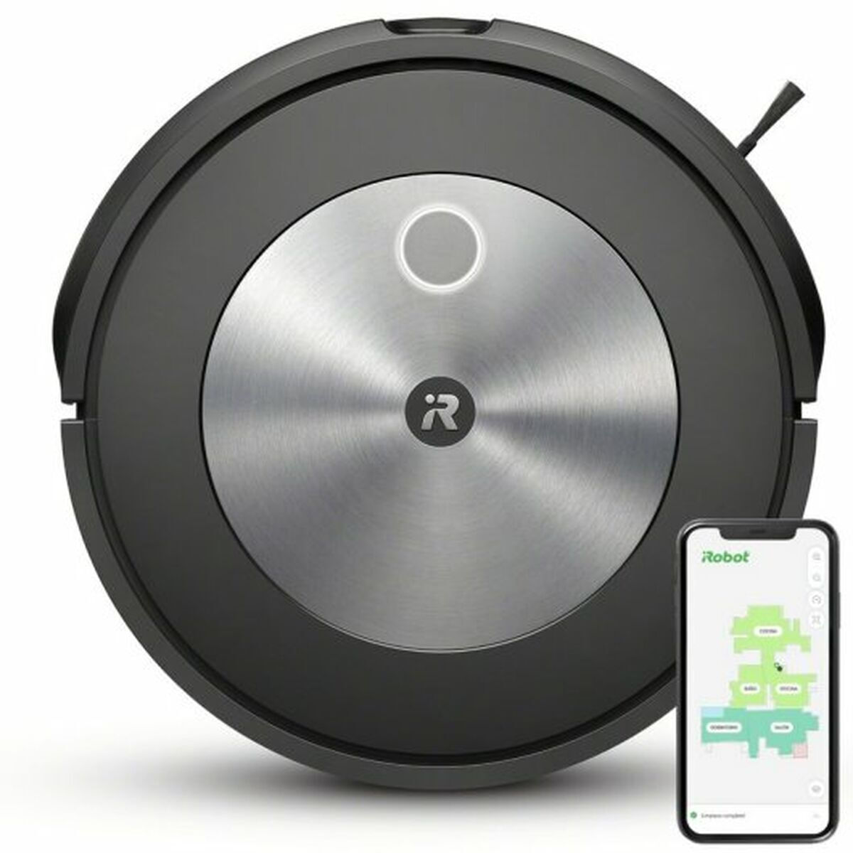 20240404121404_irobot_roomba_j5_skoupa_rompot_gia_skoupisma_sfougarisma_me_chartografisi_kai_wi_fi_mayri iRobot Roomba j5 για Σκούπισμα & Σφουγγάρισμα - Image 1
