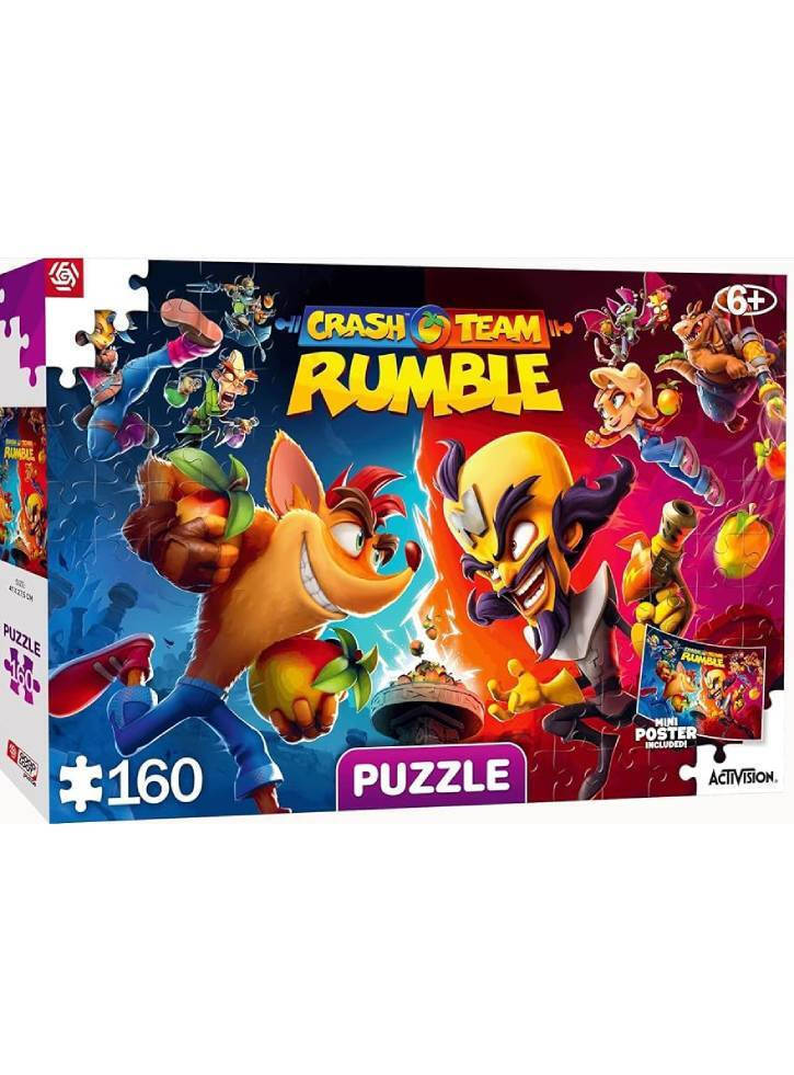 Παιδικό Puzzle Crash Team Rumble για 6+ Ετών 160pcs Good Loot - Image 1