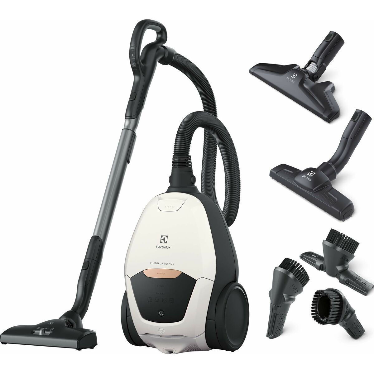 Electrolux 600W με Κάδο Λευκή PD82-ALRG