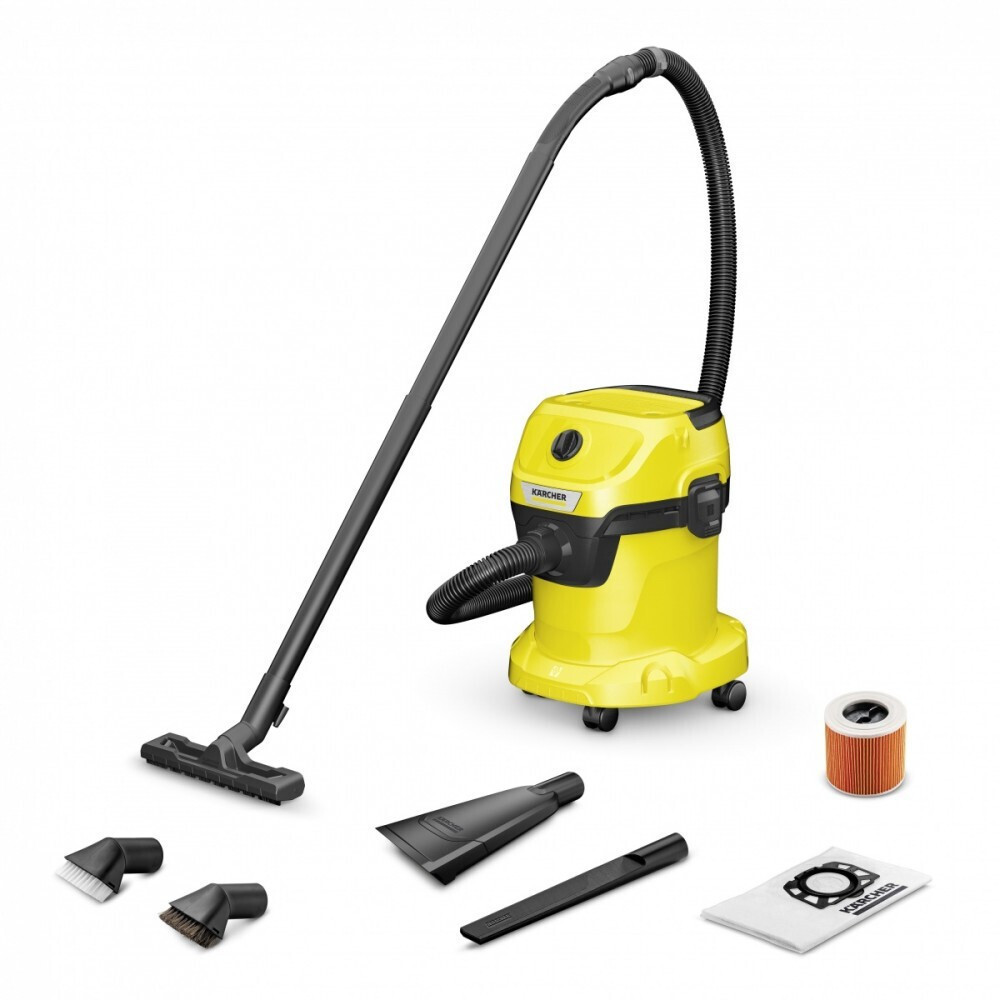 Karcher WD 3 V-15/4/20 Car Υγρών / Στερεών 1000W 15lt