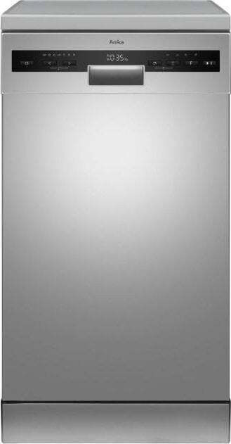 Amica Ελεύθερο Πλυντήριο Πιάτων για 10 Σερβίτσια Π44.8xY84.5εκ. Inox DFM44C7EOqSH - Image 1