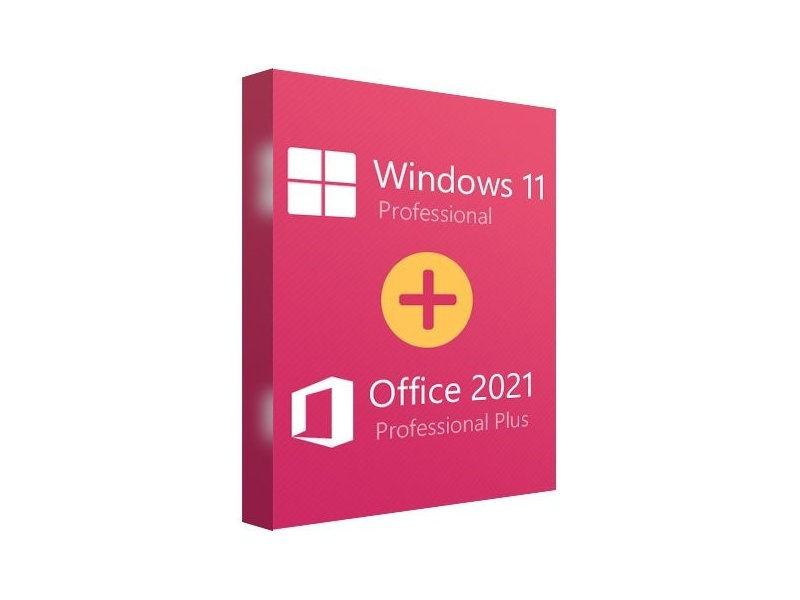 Microsoft Windows 11 Professional + Office 2021 Pro Plus 1 Licence Multi-language Ηλεκτρονική Άδεια