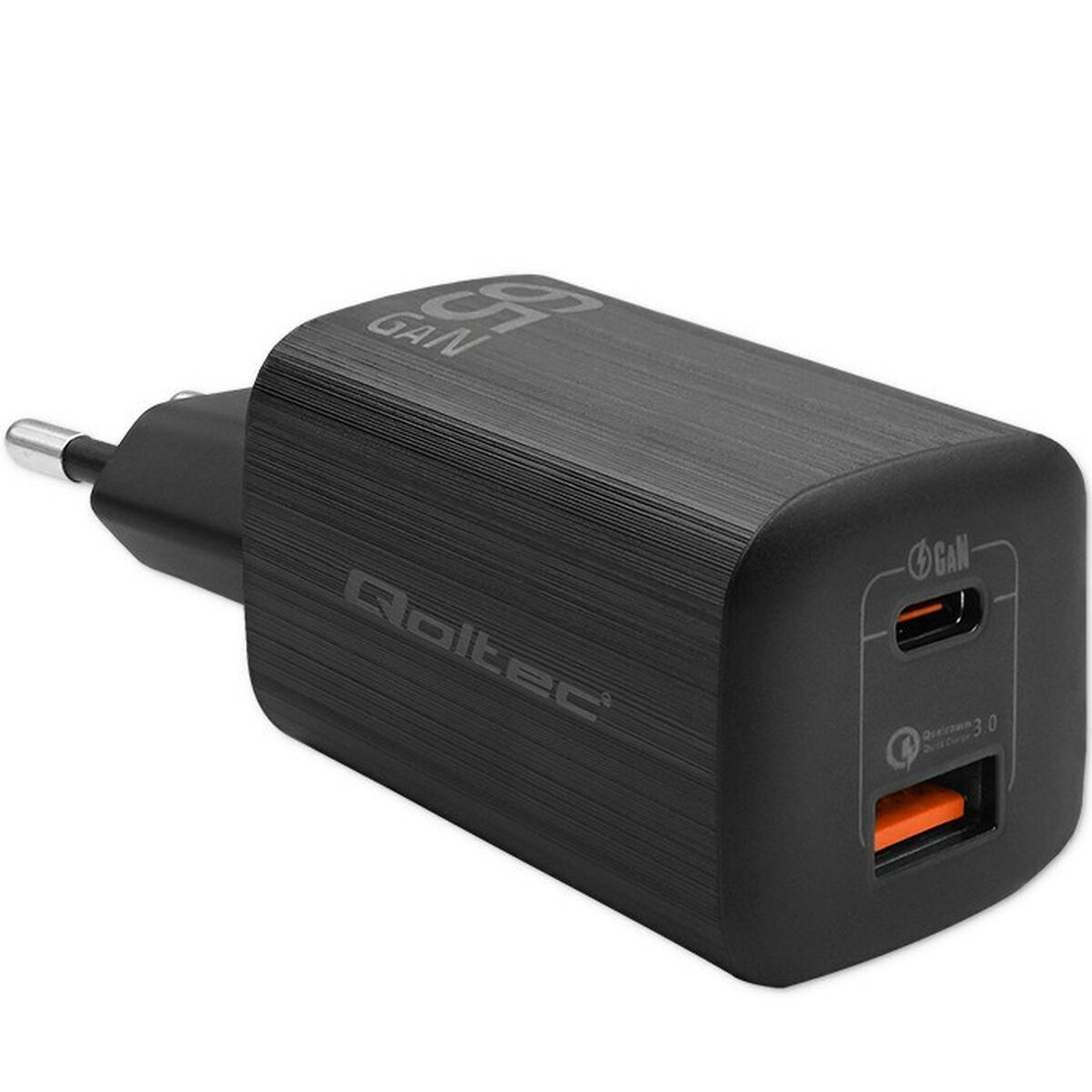 Qoltec 50766 USB-C Χωρίς Καλώδιο 65W