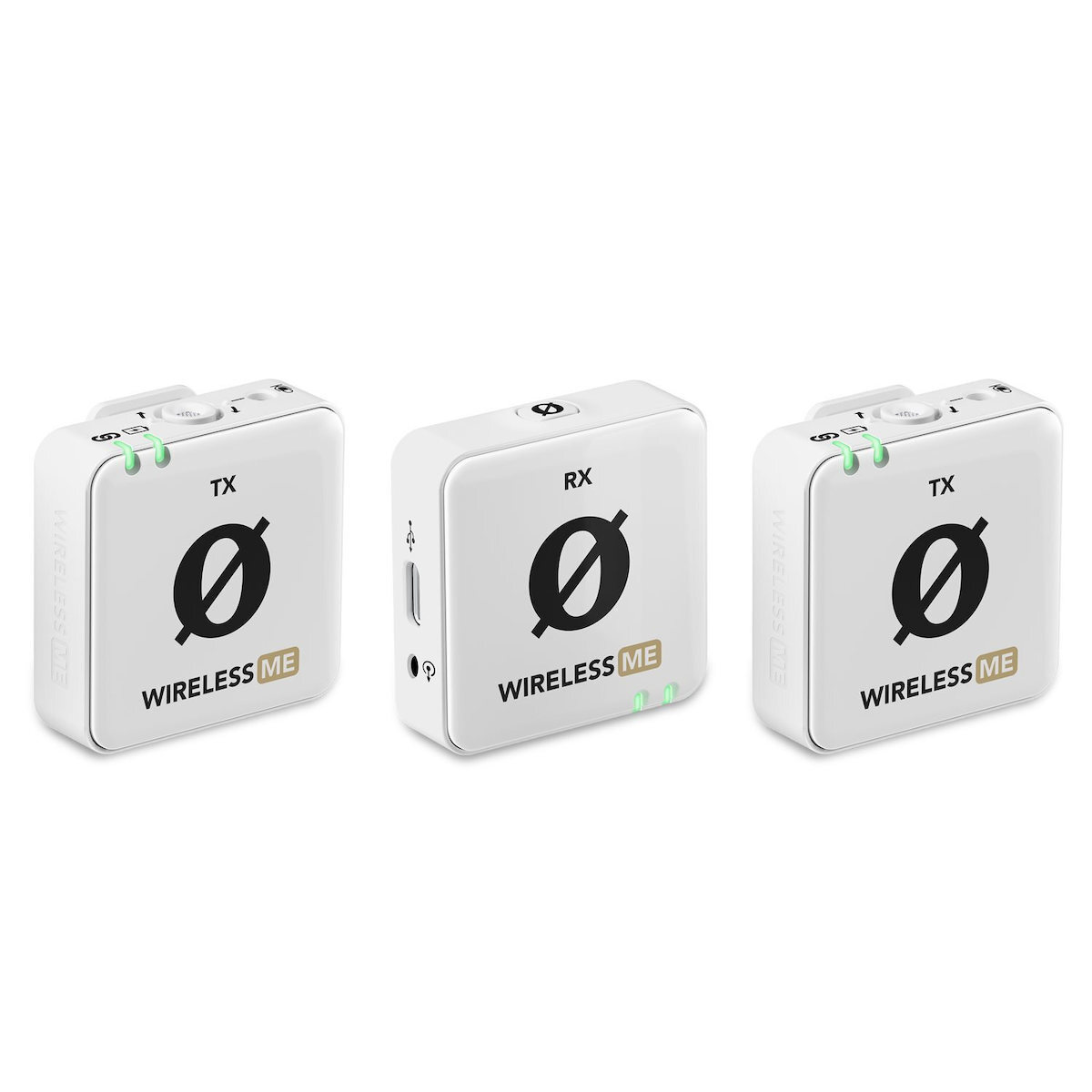 Rode ME Dual Σετ Ασύρματο Μικρόφωνο Πέτου, Clip On σε Λευκό Χρώμα