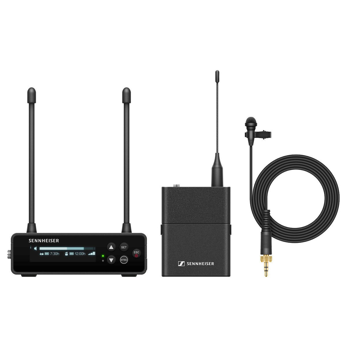 Sennheiser EW-DP-ME2-Set-R4-9 Σετ Ασύρματο Πυκνωτικό Μικρόφωνο Πέτου, Clip On, Ζώνης για Φωνητικά
