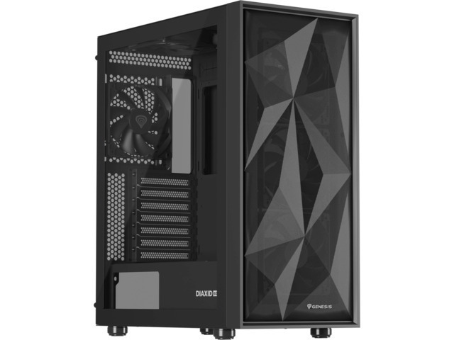 Genesis Diaxid 605F Micro Tower με Πλαϊνό Παράθυρο