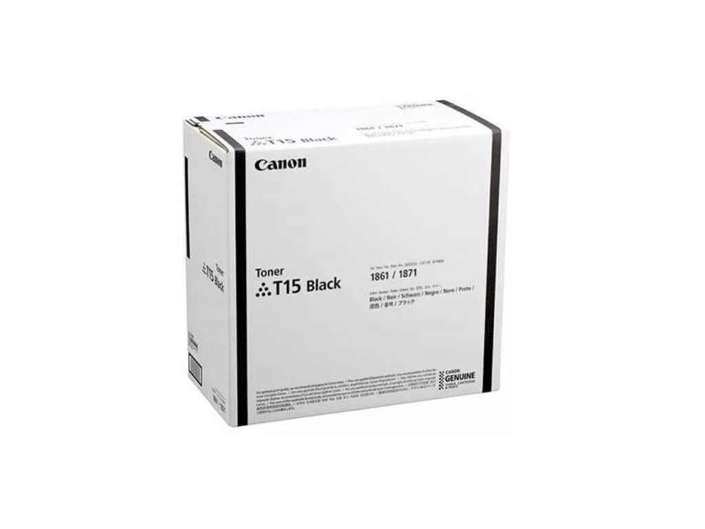 Canon T15 Γνήσιο Toner Laser Εκτυπωτή Μαύρο 42000 Σελίδων (5818C001)