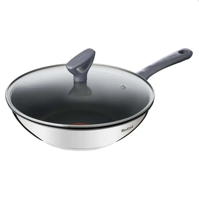 Tefal Daily Cook Τηγάνι Με Καπάκι από Ανοξείδωτο Ατσάλι με Αντικολλητική Επίστρωση 28cm G7309955