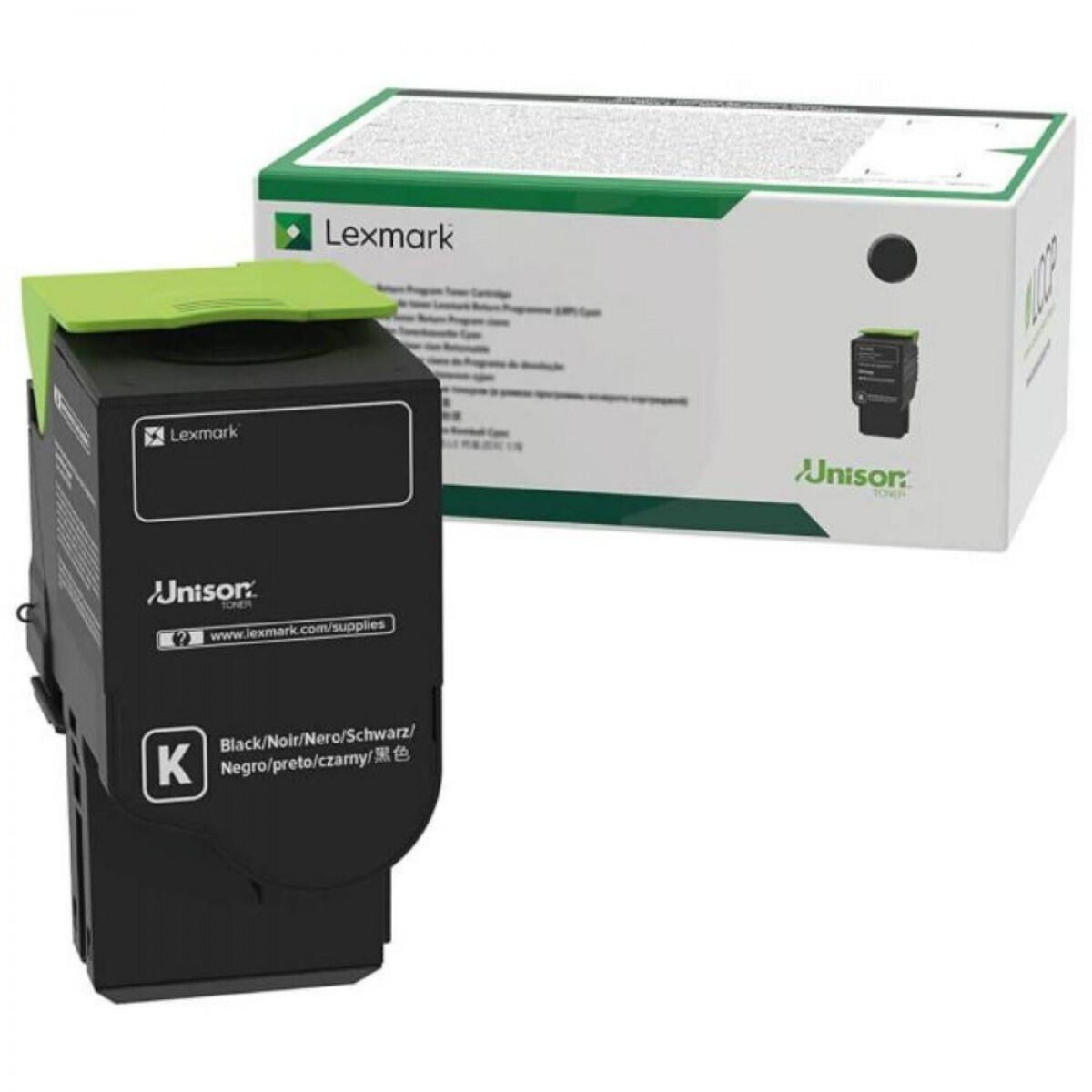 Lexmark 75M20K0 Γνήσιο Toner Laser Εκτυπωτή Μαύρο 3000 Σελίδων