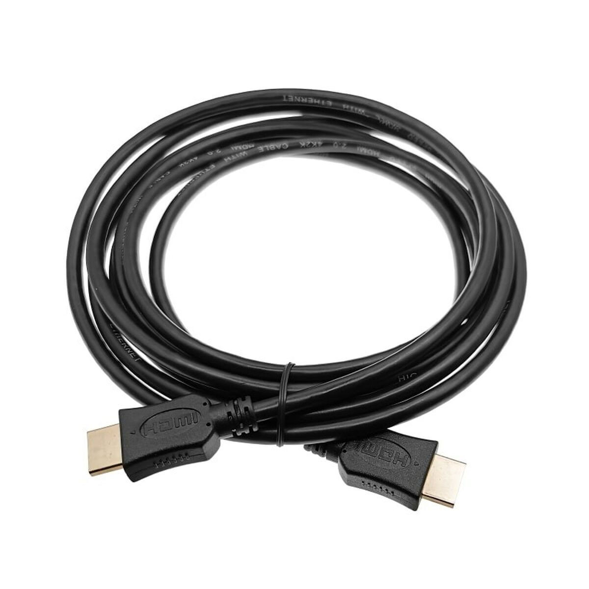 A-LAN HDMI 2.0 Cable HDMI male - HDMI male 10m Μαύρο AV-AHDMI-10.0